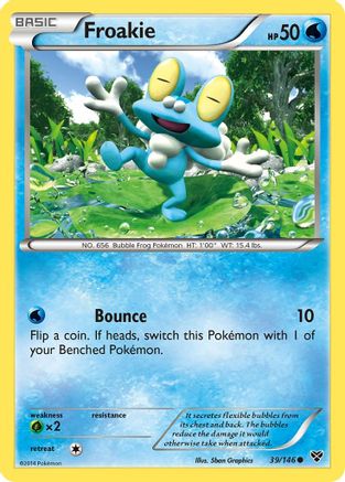 Froakie (39/146) - XY Base Set Reverse Holofoil