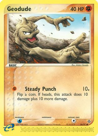 Geodude (56/97) - Dragon Reverse Holofoil