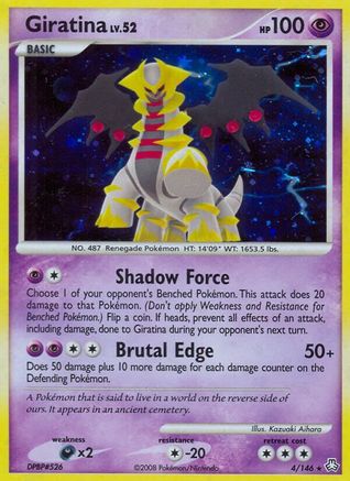 Giratina (4/146) - Legends Awakened Reverse Holofoil