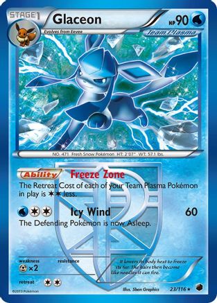 Glaceon (Team Plasma) (23/116) - Plasma Freeze