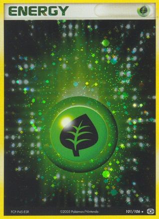 Grass Energy (101/106) - Emerald Holofoil