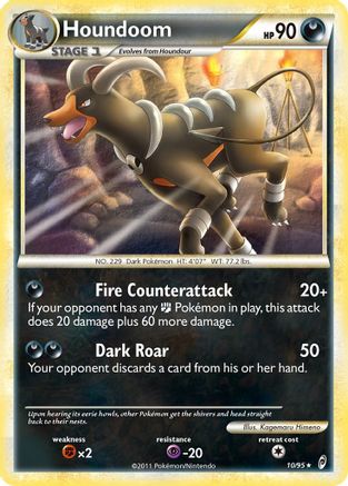Houndoom (10/95) - Call of Legends Holofoil