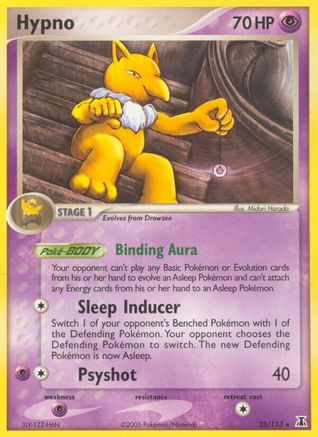 Hypno (23/113) - Delta Species Reverse Holofoil