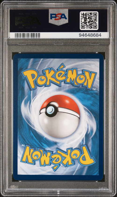 PSA Card Back