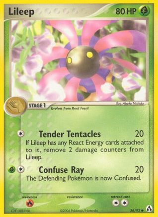 Lileep (56/92) - Legend Maker Reverse Holofoil