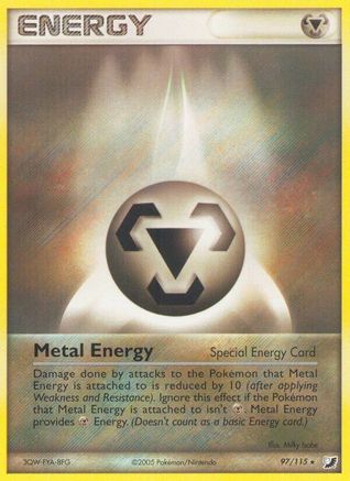 Metal Energy (Special) (97/115) - Unseen Forces Reverse Holofoil