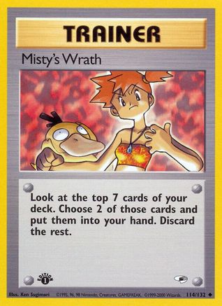 Misty's Wrath (114/132) - Gym Heroes Unlimited