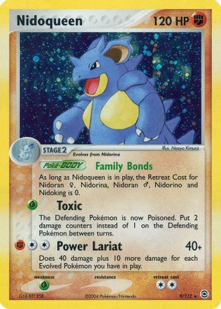 Nidoqueen (9/112) - FireRed & LeafGreen Holofoil