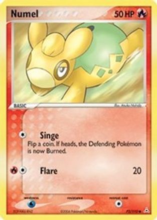 Numel (72/110) - Holon Phantoms Reverse Holofoil