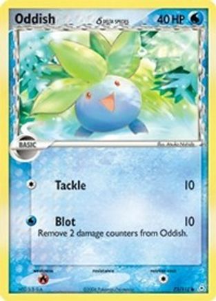 Oddish (Delta Species) (73/110) - Holon Phantoms