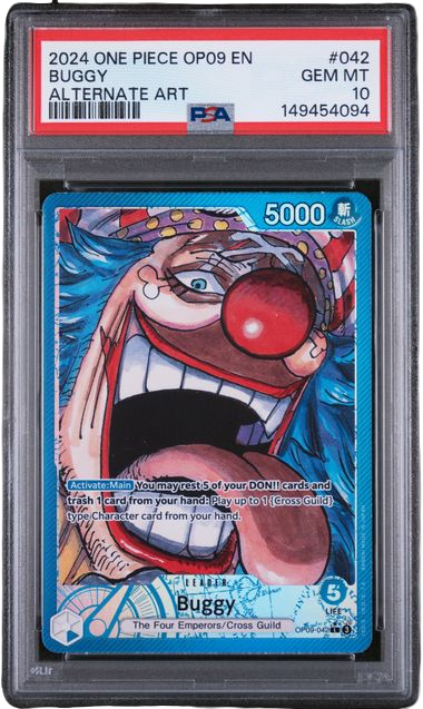 PSA 10 BUGGY EMPERORS IN THE NEW WORLD