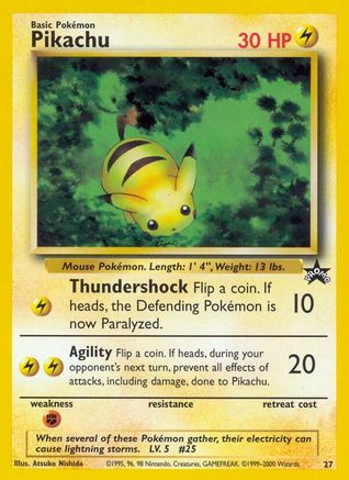 Pikachu (27/53) - WoTC Promo