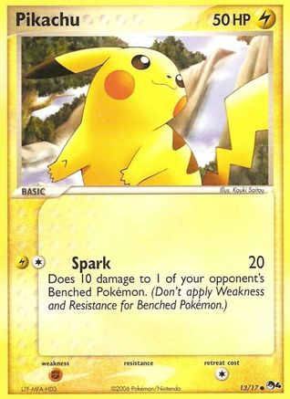 Pikachu (13/017) - POP Series 4