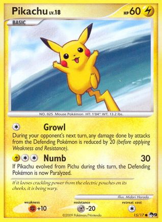 Pikachu (15/017) - POP Series 9
