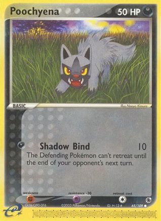 Poochyena (65/109) - Ruby and Sapphire Reverse Holofoil