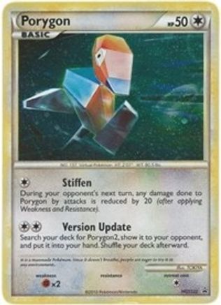 Porygon (HGSS22/25) - HGSS Promos Holofoil