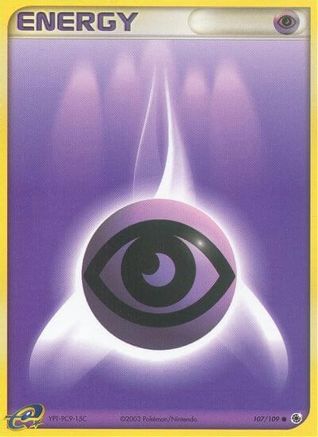 Psychic Energy (107/109) - Ruby and Sapphire Reverse Holofoil