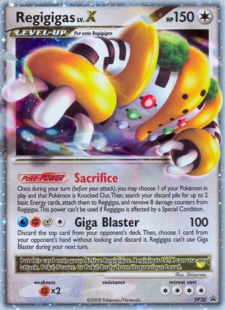 Regigigas LV.X (DP30/56) - Diamond and Pearl Promos Holofoil