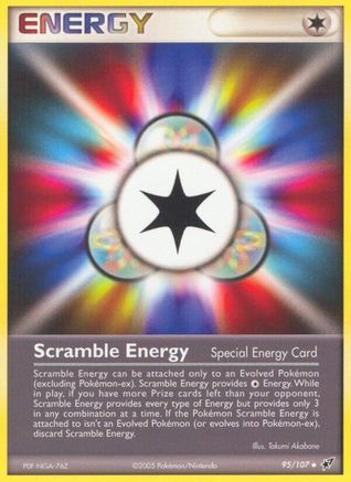 Scramble Energy (95/107) - Deoxys Reverse Holofoil