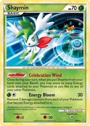 Shaymin (8/95) - Unleashed Holofoil