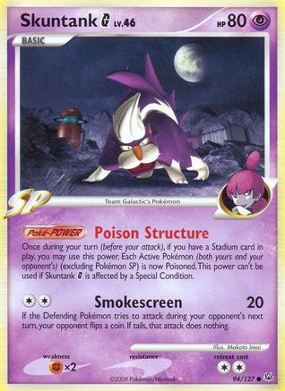 Skuntank G (94/127) - Platinum Reverse Holofoil