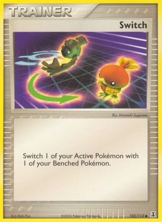 Switch (102/113) - Delta Species Reverse Holofoil