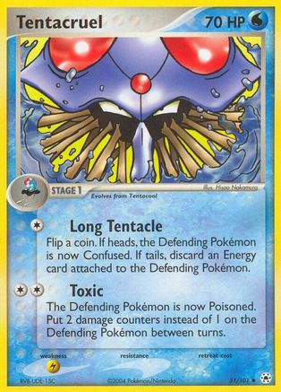Tentacruel (51/101) - Hidden Legends Reverse Holofoil