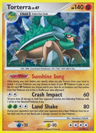 Torterra (11/100) - Stormfront Holofoil