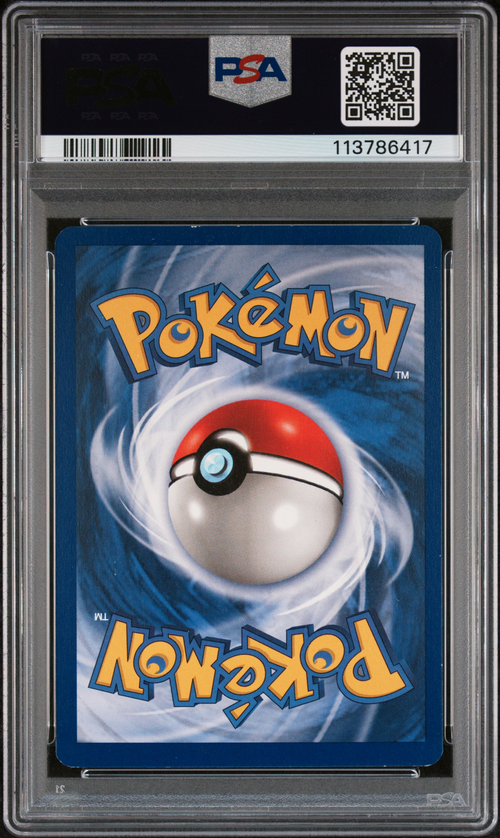 PSA Card Back