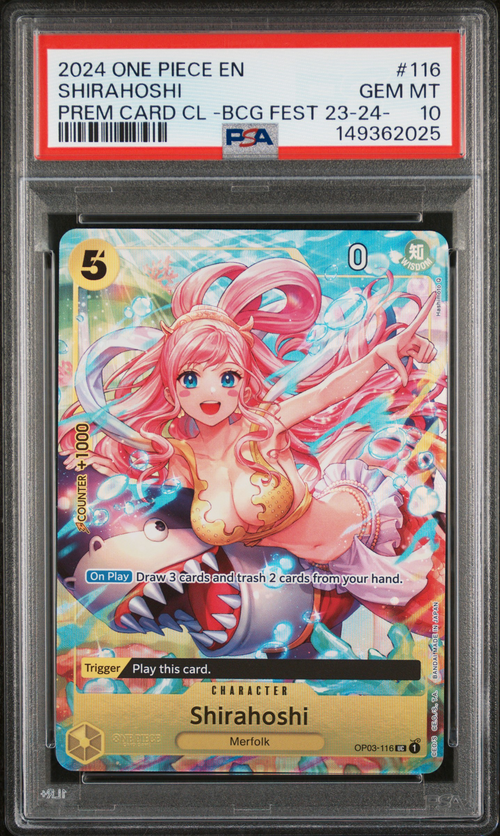 PSA Card Front