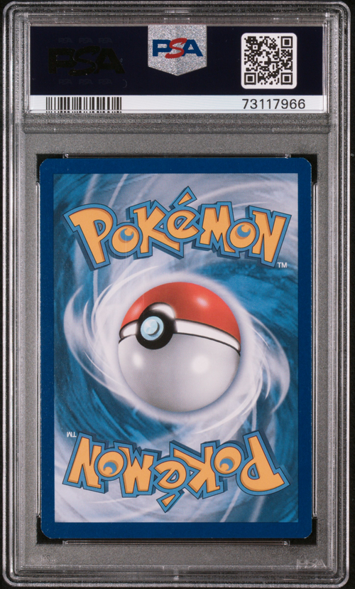 PSA Card Back