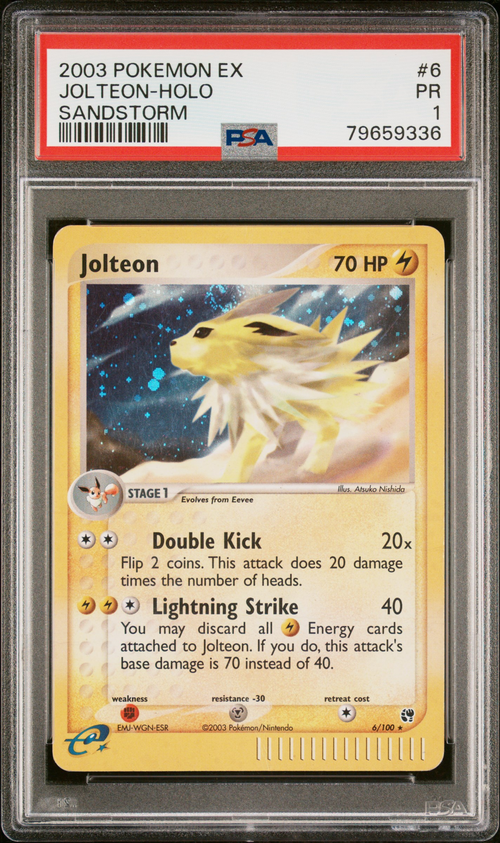 PSA Card Front