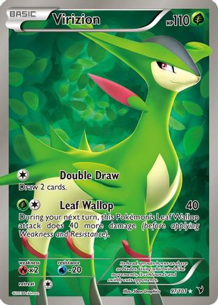 Virizion (Full Art) (97/101) - Noble Victories Holofoil