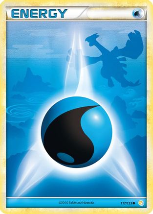 Water Energy (117/123) - HeartGold SoulSilver