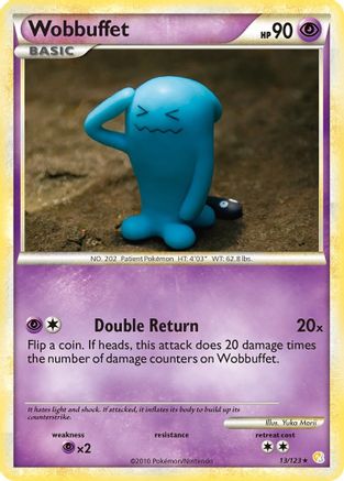 Wobbuffet (13/123) - HeartGold SoulSilver Holofoil