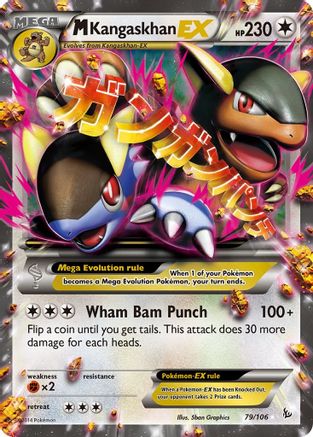 M Kangaskhan EX (79/106) - XY Flashfire Holofoil