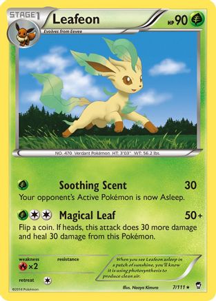 Leafeon (7/111) - XY Furious Fists
