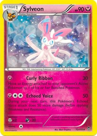 Sylveon (XY Furious Fists) (72/111) - Deck Exclusives Holofoil