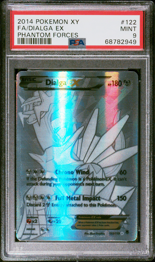 PSA 9 FA/DIALGA EX PHANTOM FORCES PSA 9 FA/DIALGA EX PHANTOM FORCES