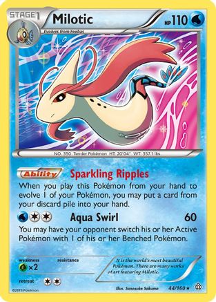 Milotic (44/160) - XY Primal Clash Holofoil