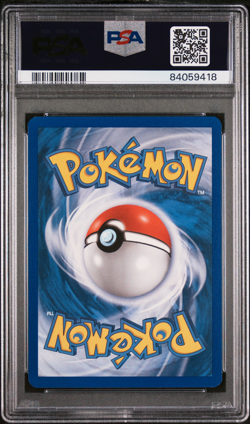 PSA Card Back