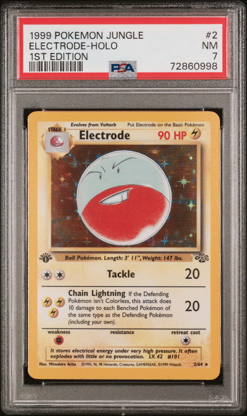 PSA Card Front