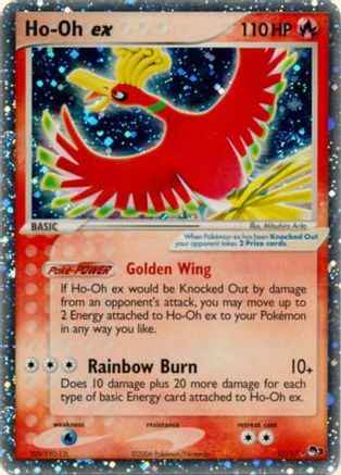 Ho-Oh ex (Holo) (17) - POP Series 3 Holofoil