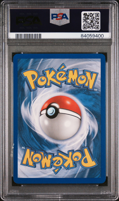 PSA Card Back