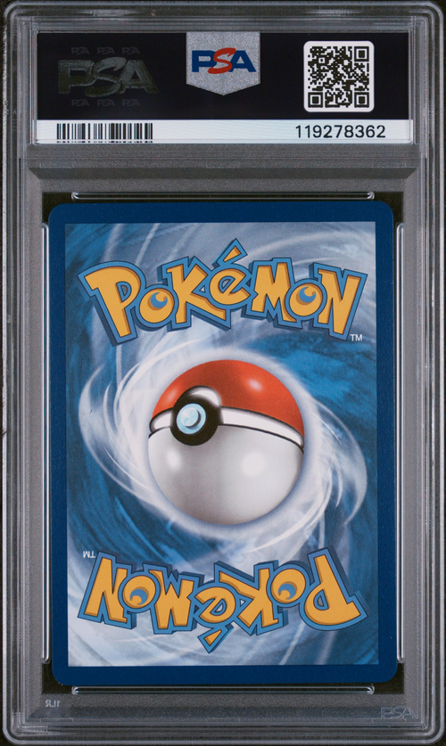 PSA Card Back