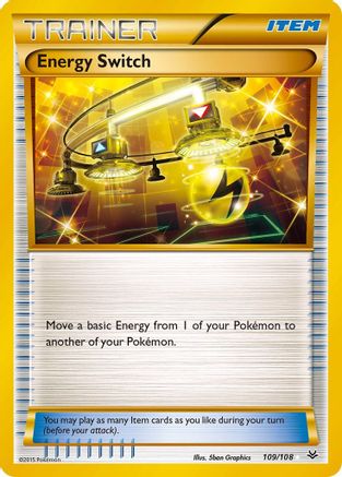 Energy Switch (109/108) - XY Roaring Skies Holofoil