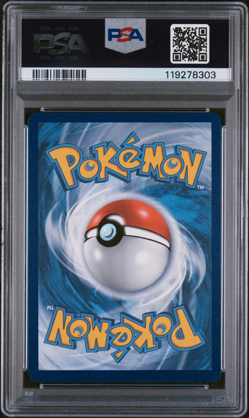 PSA Card Back