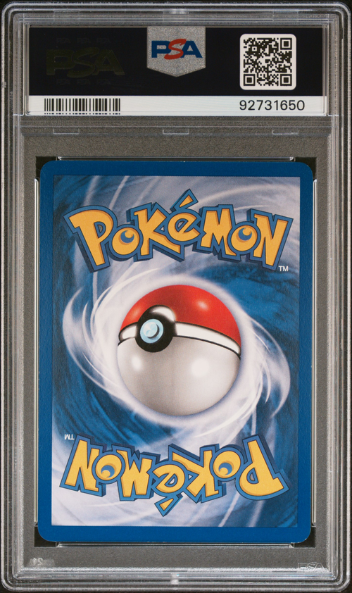 PSA Card Back