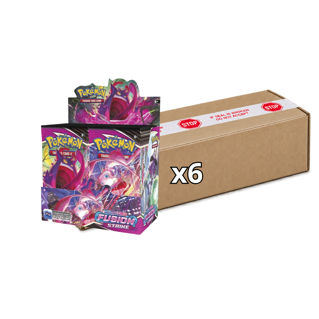 Sealed Case Fusion Strike Booster Boxes SWSH08