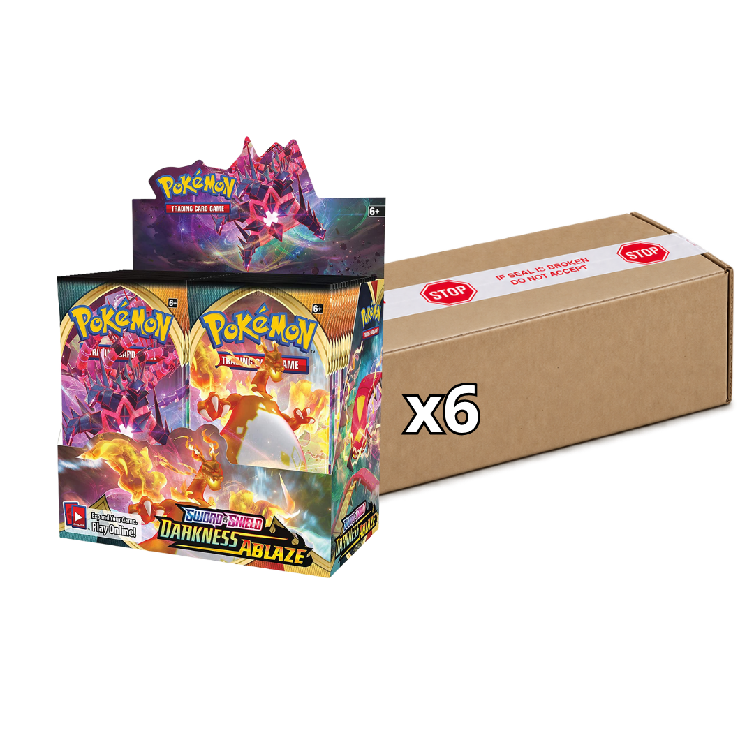 Sealed Case Darkness Ablaze Booster Boxes SWSH03